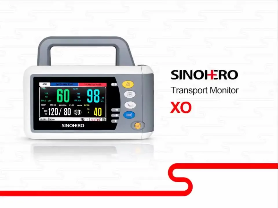 

SINOHERO Handheld Multiparameter Patient Monitor With Etco2 Parameter