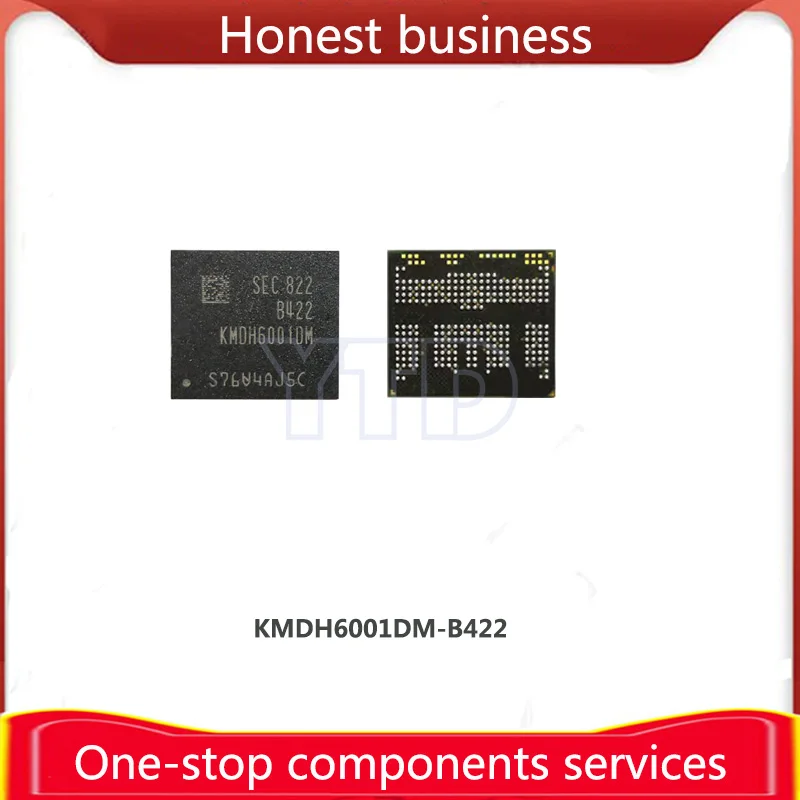 

KMDH6001DM-B422 100% working 100% quality EMCP BGA 64G+4 chip mobile phone hard disk memory Computer storage KMDH6001DM