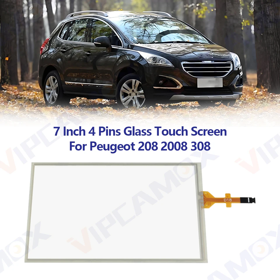 7-дюймовый LAM070G004A GCX156AKM-E дигитайзер сенсорного экрана для Peugeot 208 2008 308 Citroen C5C4L C3XR