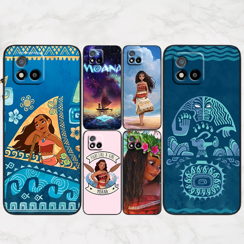 

Disney Moana Phone Case For OPPO Realme V11 X3 X50 Q5i GT Neo2 C21Y C3 9 9i 8 8i 7i 6 5 Pro 5G Master Black Soft