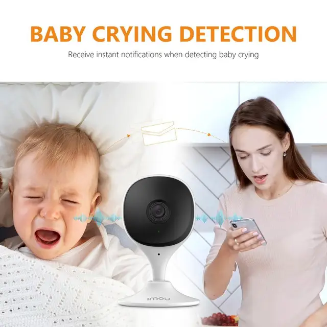 IMOU Cue 2C 1080P Security Action Indoor Camera Baby Monitor Night Vision Device Video Mini Surveillance Wifi Ip Camera 2