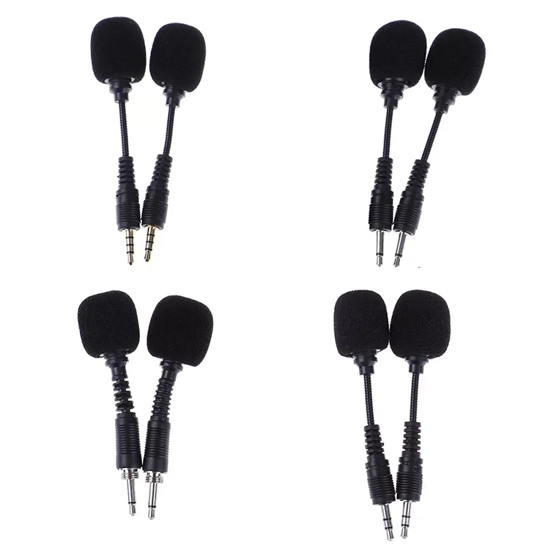 

1 PC 10cm Mini 3.5mm Interface Flexible Microphone Stereo For iPhone Android Mobile phone