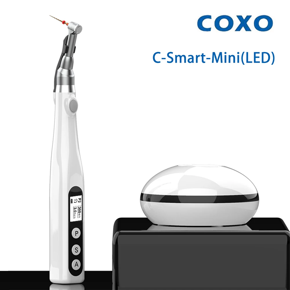 

COXO, стоматологический оборудование для корневого канала C-Smart-Mini Wireless Endo Motor, беспроводной эндометр со светодиодной подсветкой, контрастный угол 1:1