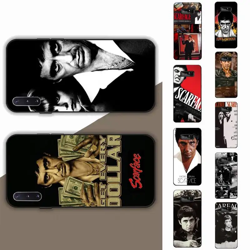 

Scarface Al Pacino Movie Phone Case for Samsung Note 5 7 8 9 10 20 pro plus lite ultra A21 12 72