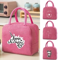 lunch bag for women thermal insulated portable picnic outdoors lunch bags cooler food storage box tote lunch pouch for work