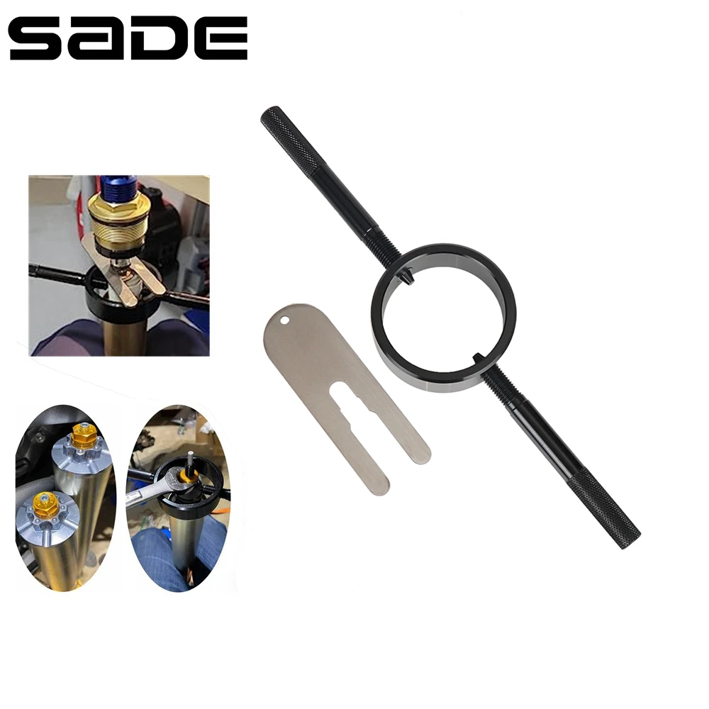 

Универсальная мотоциклетная черная вилка, пружинный компрессор, набор инструментов для BMW F800GS S1000RR для Ducati 748 749 749R 848 для Suzuki GSXR