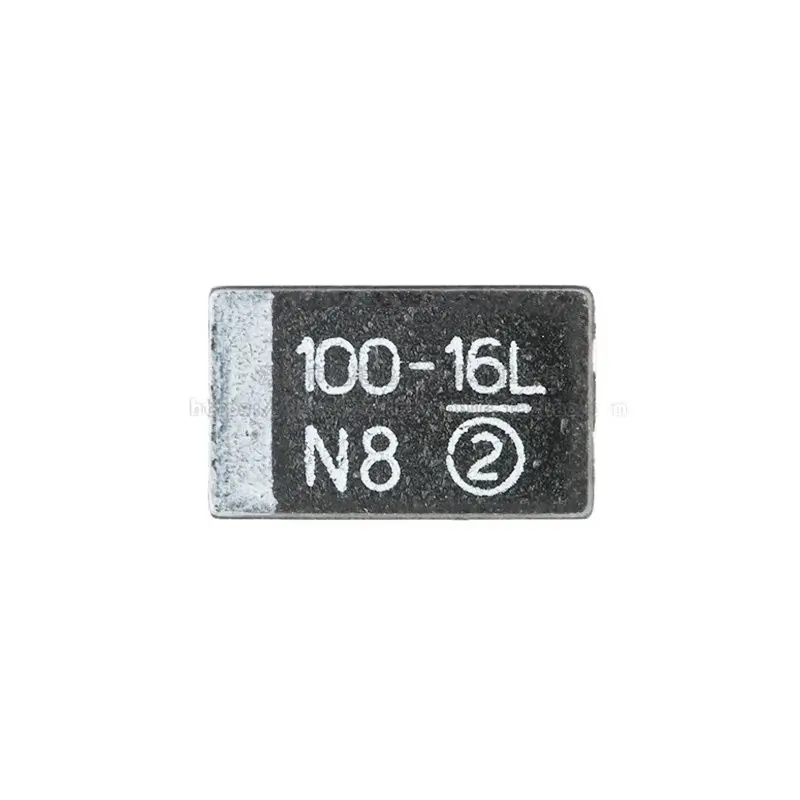 

10PCS/ CASE-D_7343 Patch Tantalum Capacitor 100uF(107)± 10% 16V 293D107X9016D2TE3