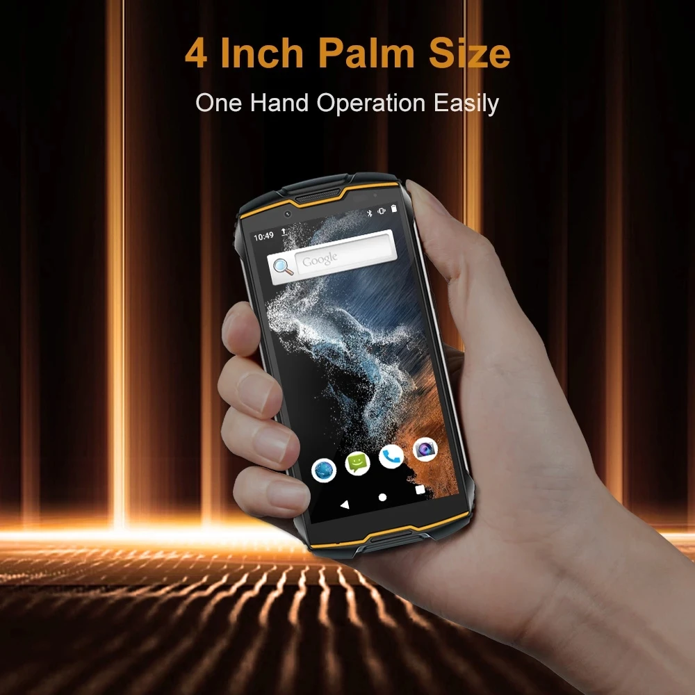 Cubot KingKong MINI 2 Pro Waterproof Mini Smartphone 4GB+64GB 4 Inch Dual SIM 4G GPS Face ID Mobile Phone 13MP Camera