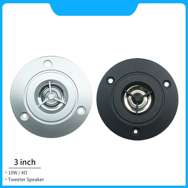 

3 Inch Tweeter 10W 4 ohm Treble Audio Speaker Louderspeaker for DIY Stereo Sound Box