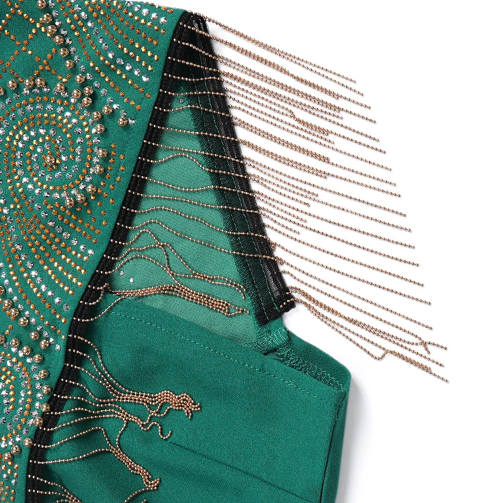 Африканские платья для женщин элегантное платье-карандаш без рукавов с