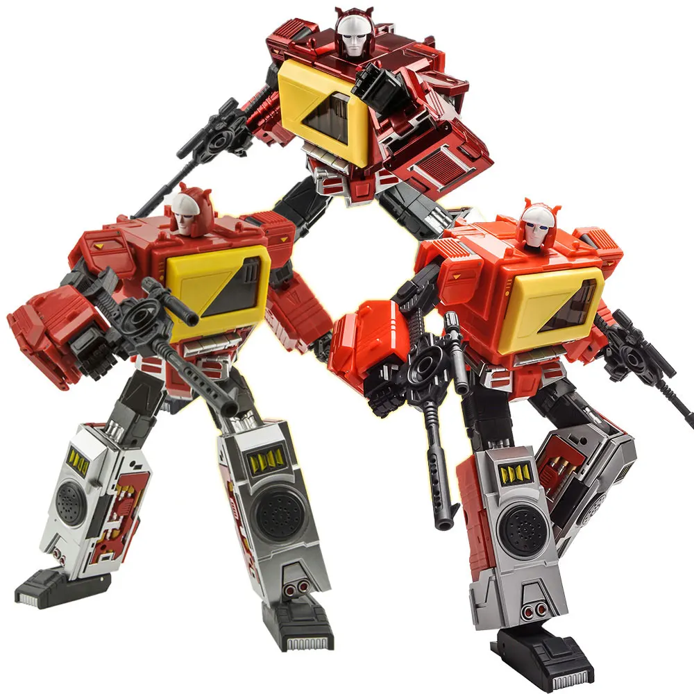 

KFC Transformation Blaster P-4A P-4A++ P-4a+ P4a+ Orange Red Blaster MP Proportion G1 Doubledeck Action Figure Figure