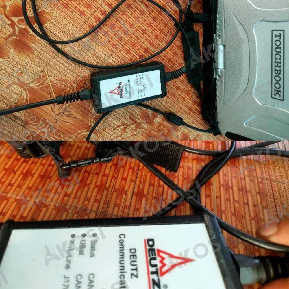 Диагностический программируемый инструмент для контроллеров Deutz, диагностический комплект DECOM, сканер