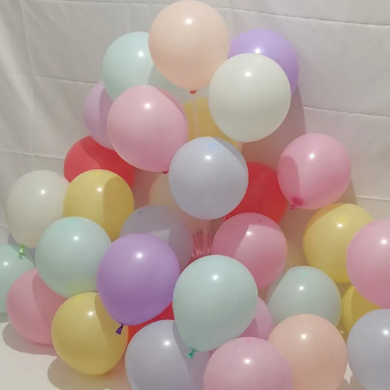 

5/10/12/18inch 1st Birthday Party Pink Latex Balloons Baby Shower Globos Wedding Decoration Arch Shape Inflatable Helium Ballon