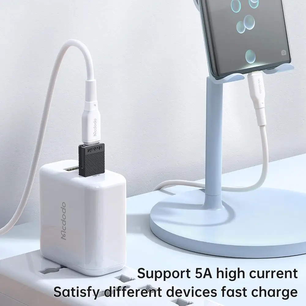 

Портативный адаптер для быстрой зарядки Type-c 5a к Usb-a 2.0