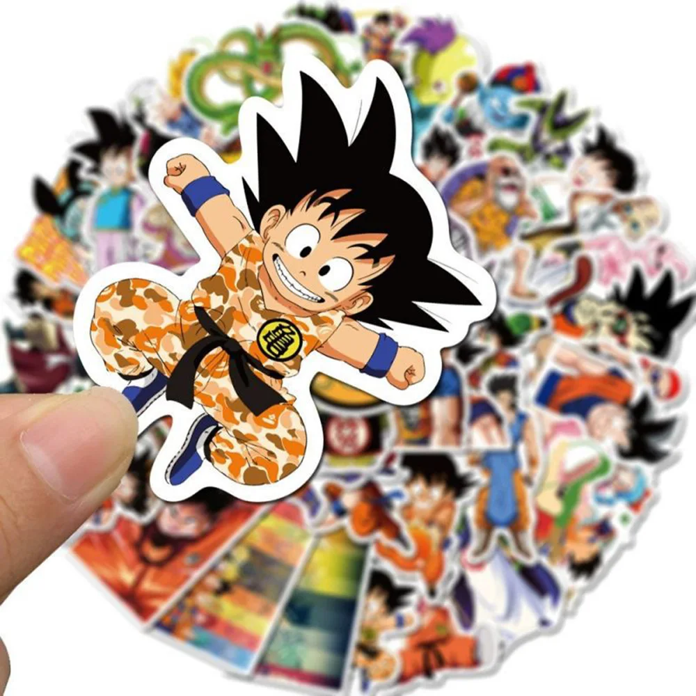 10/30/50/100 шт. аниме Драконий Жемчуг Мультфильм Наклейки S DIY Бутылка для воды на