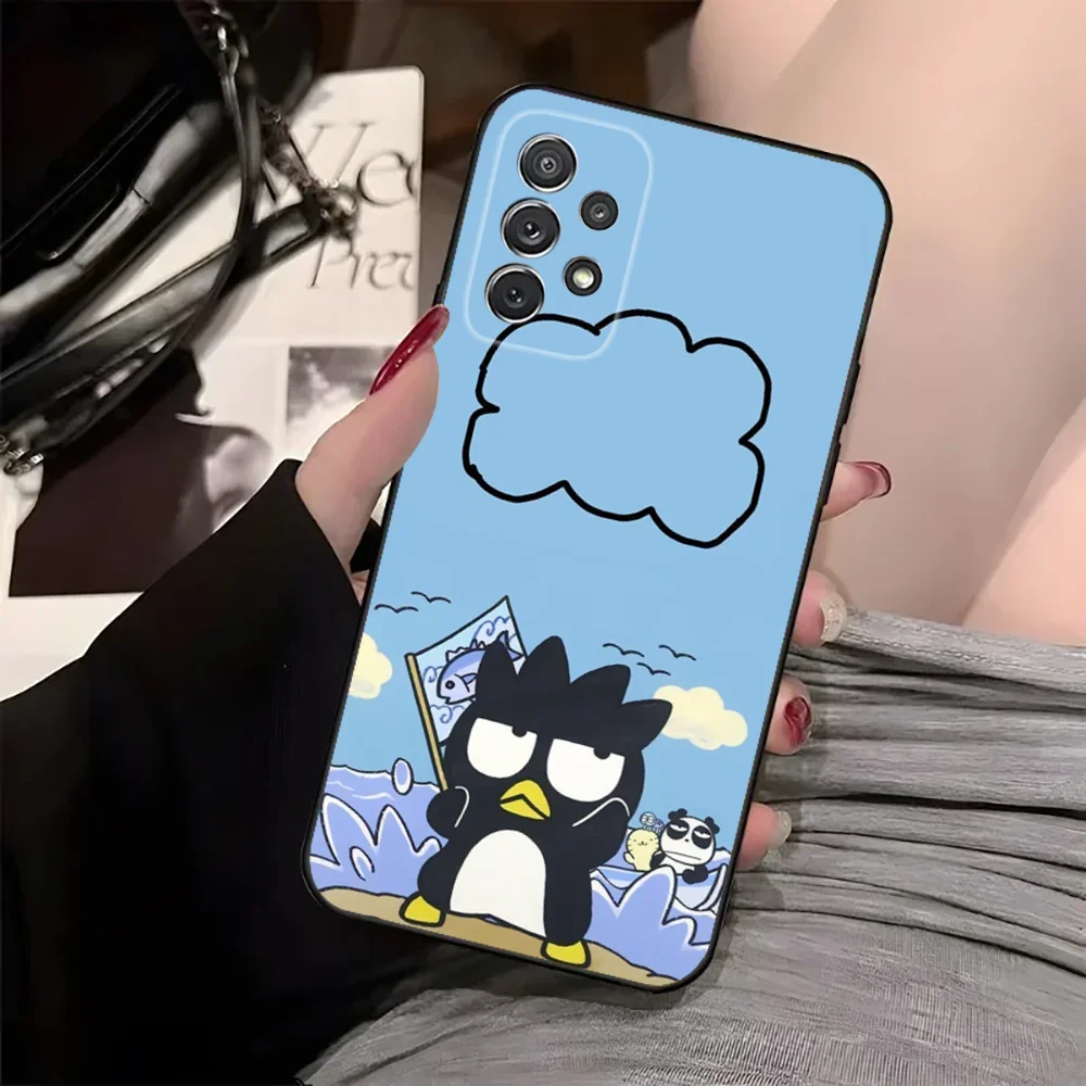 Милый мультяшный B-BadBadtz M-Maru чехол для телефона Samsung Galaxy A13 21s 22 31 32 52 53 71 80 91 черный