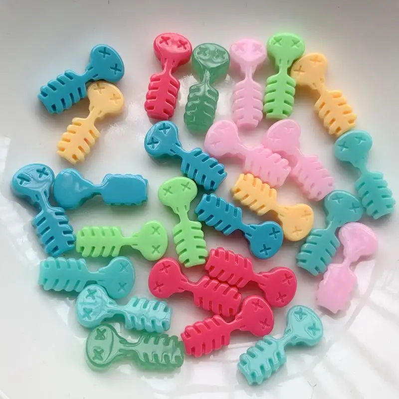 50 шт., декоративные банты из смолы на заднюю панель