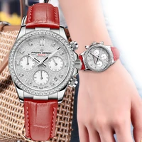 pagani design new women watch luxury brand quartz sapphire waterproof fashion leather chronograph watches for lady reloj mujer