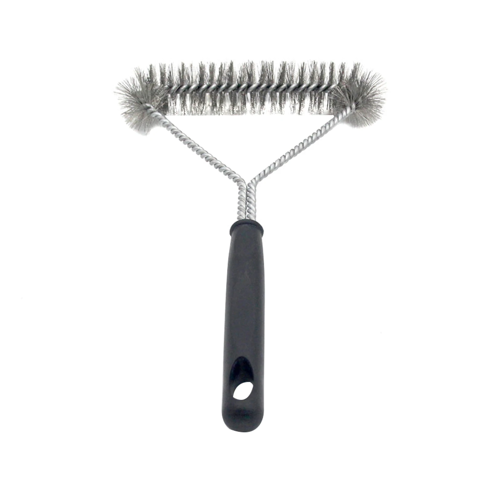 

Портативная щетка для пикника, инструмент для приготовления барбекю и гриля, из нержавеющей стали, для удаления пятен на улице и в ресторане...