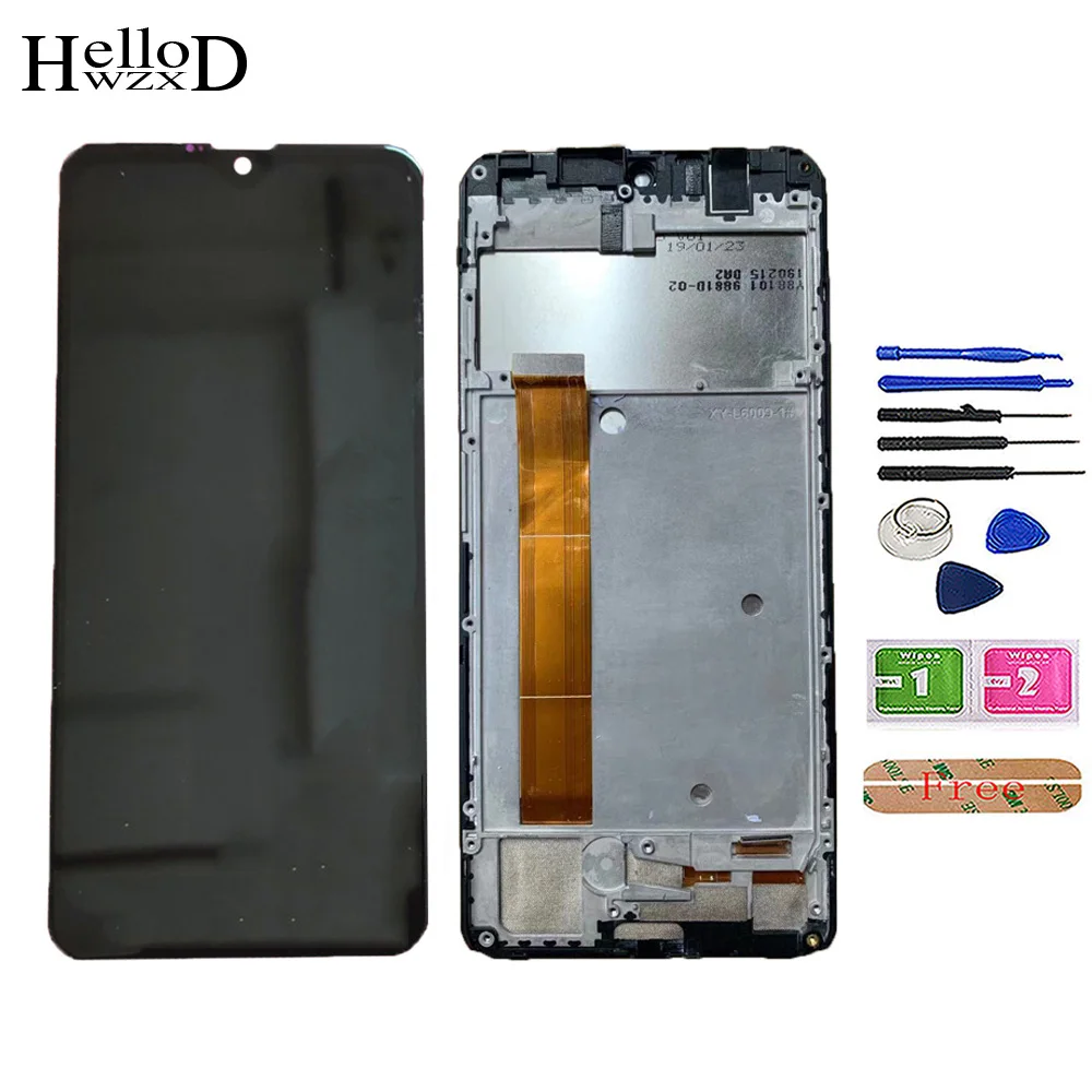 Мобильный ЖК-дисплей 6 1 дюйма для Leagoo M13 с сенсорным экраном дигитайзер панель