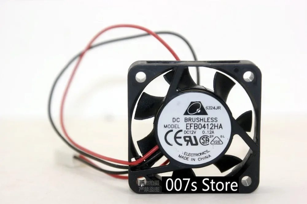 Новый вентилятор охлаждения радиатора для DELTA EFB0412HA 4010 4 см 12 В 0 А 40*40*10 мм