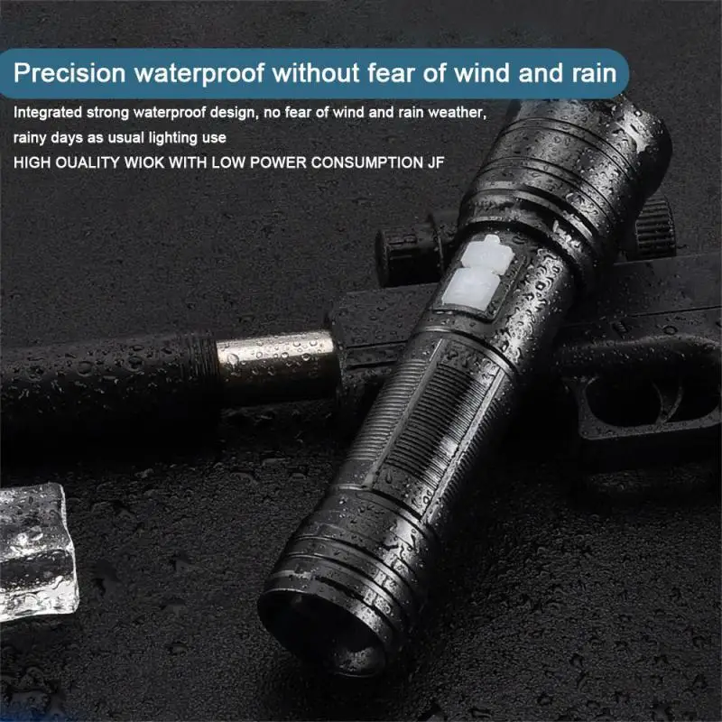 

Фонарик, яркий, яркий, перезаряжаемый, с увеличением, гигантский, яркий, ксеноновый, для спецназа, для дома и улицы, портативный, Светодиодный светящийся фонарик