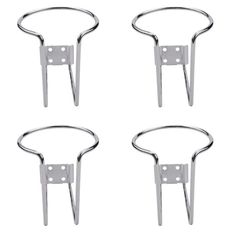 

12Pcs Stainless Steel Boat Ring Cup Drink Holder Universal Drinks Holders For Marine Yacht Truck RV Car