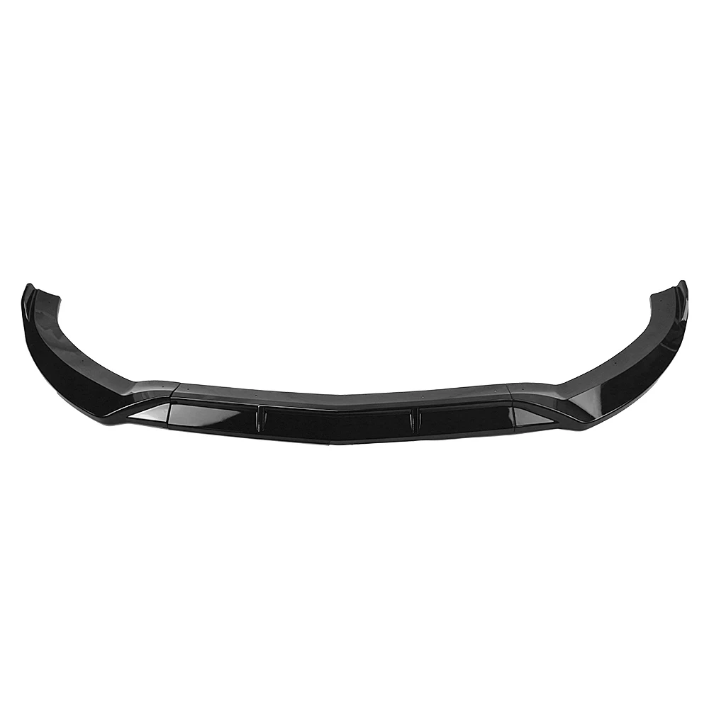 

Передний спойлер, бампер для Mercedes-Benz C-Class W205 Sport 15-18 C180 C200 C300, глянцевый черный/углеродное волокно, нижний сплиттер