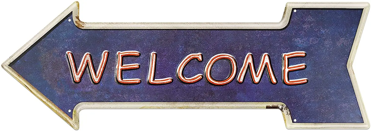 

Уличные знаки, ретро дверные знаки с приветствием для украшения дома
