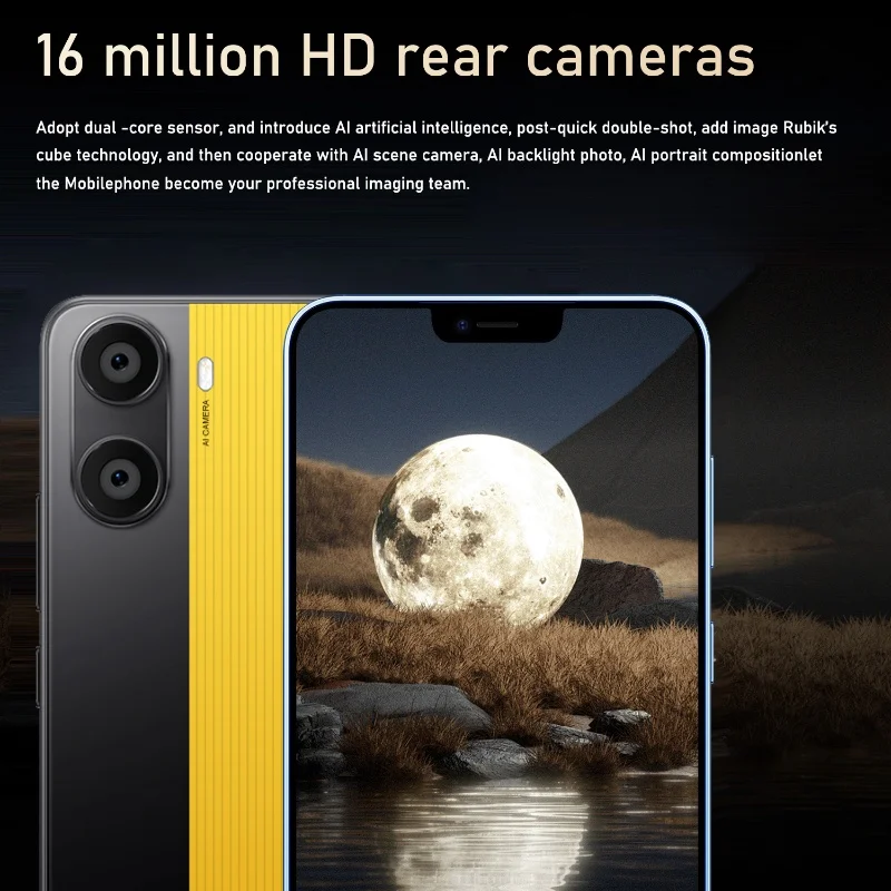 Фото Смартфон FUFFI X7 Pro Global Version, 4 ГБ/128 ГБ, аккумулятор 3400 мАч, камера 8+16 МП, 6,26 дюйма, 4G, Dual SIM, Android-телефон №2