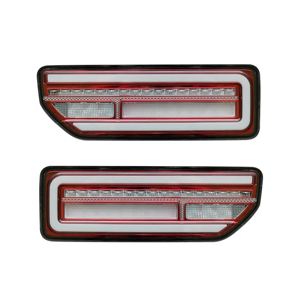 

For Jimny JB64 JB74 2019-2023 Car LED Brake Turn Signal Tail Light Lamp Trim Replace Accessories ,Red