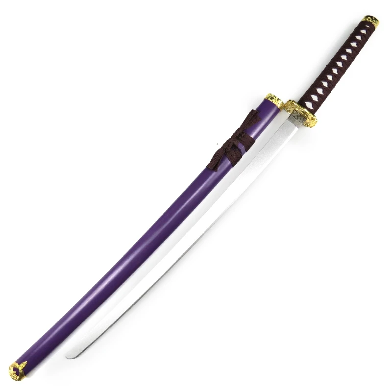 

[Funny] 100cm Cosplay Touken Ranbu Online Oo Kurikara weapon Wooden Japan Samurai Sword model Anime Costume party gift toy