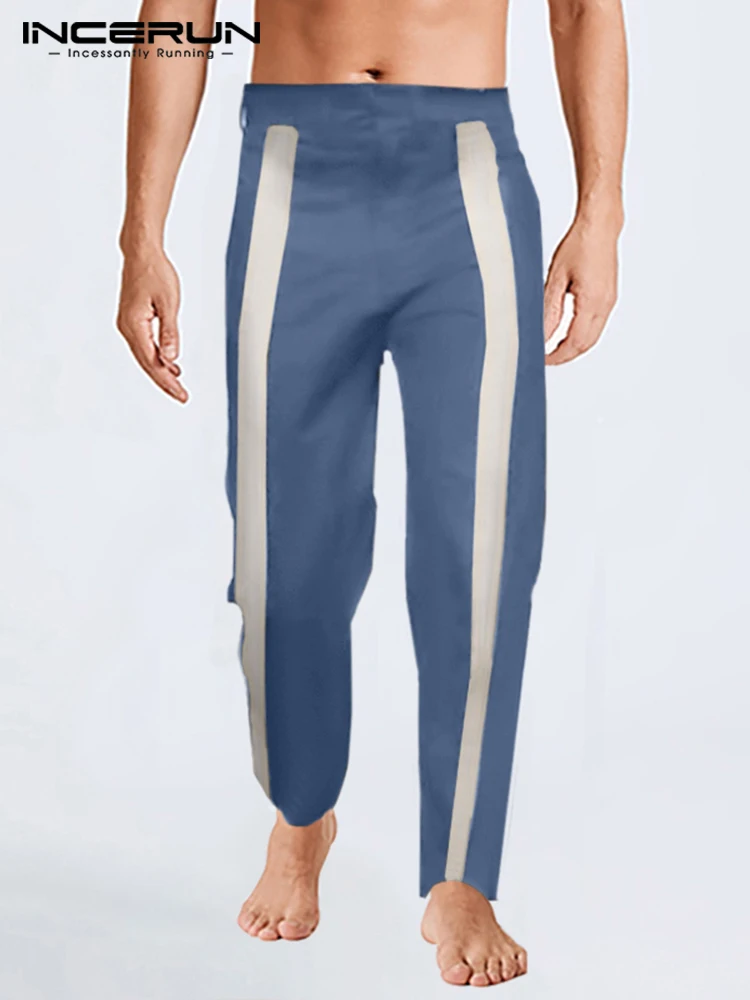 

Fashion Casuasl New Men's Patchwork Thin Long Pants Comfortable Stylish Male Hot Sale Streetwear Hot Sale Trousers S-5XL INCERUN