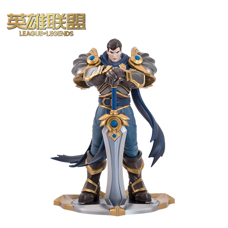 

Экшн-Фигурка «Лига Легенд» Гарен, Коллекционная модель игры, периферийные настольные украшения «Мода дьяции», аниме игрушки, подарки