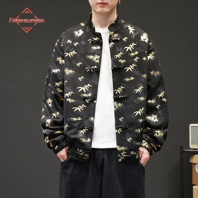 Куртка мужская Tang в стиле ретро удобная свободная куртка китайском верхняя