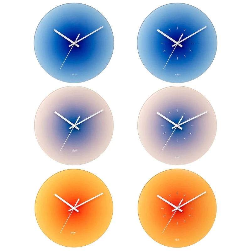 

Настенные часы Nordic Sunset с заостренной иглой, круглые бесшумные часы