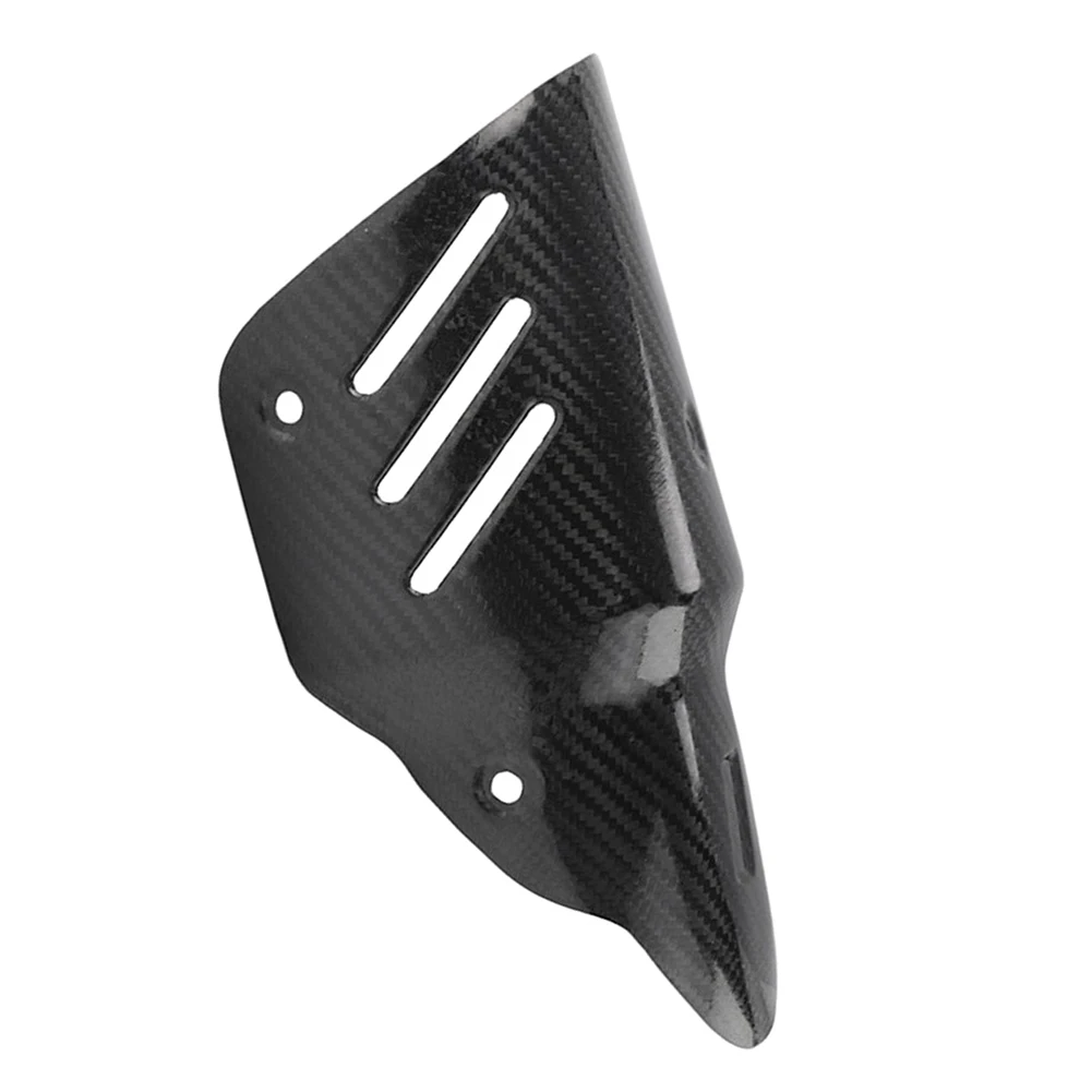 Теплозащитный экран выхлопной системы мотоцикла защита из углеродного волокна