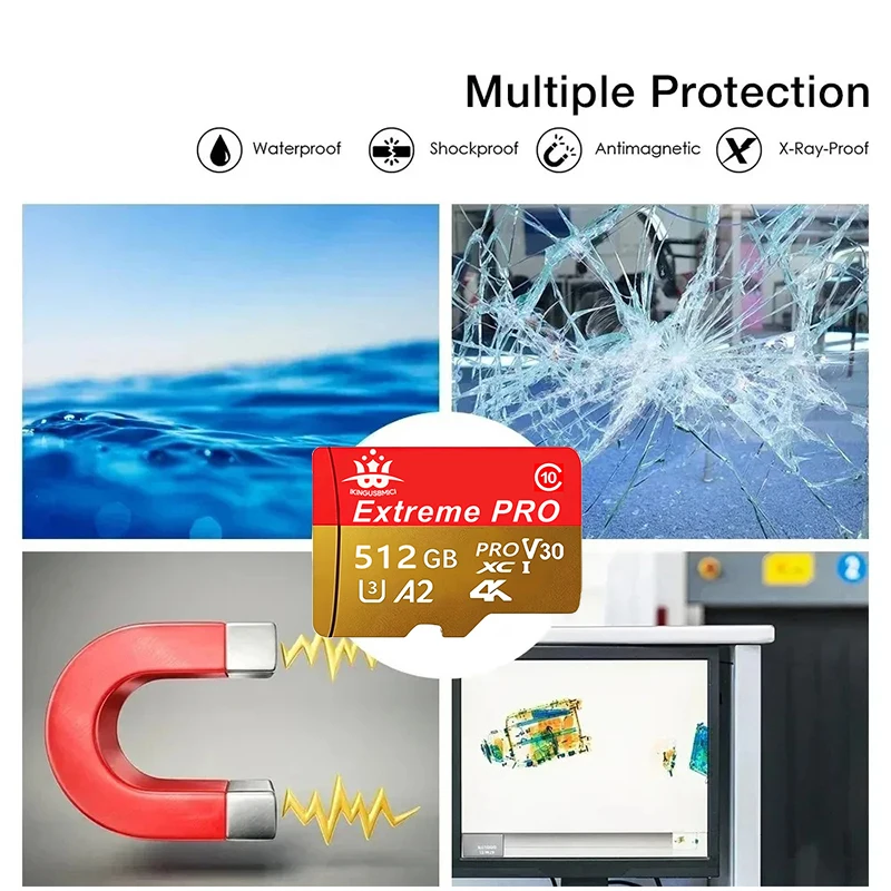 Фото Карта памяти Play PRO MicroSD Express/512 ГБ/256 ГБ, видео 4K, карты памяти для игровых консолей, скорость до 900 МБ/с для Nintendo Switch 2 №5