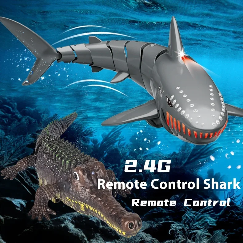 2 4g Акула с дистанционным управлением детский бассейн открытый пульт
