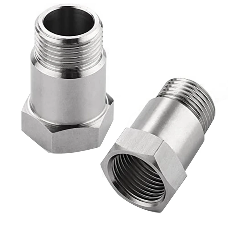 

2 Pcs M18X1.5 Thread Adapter, 304 Stainless Steel