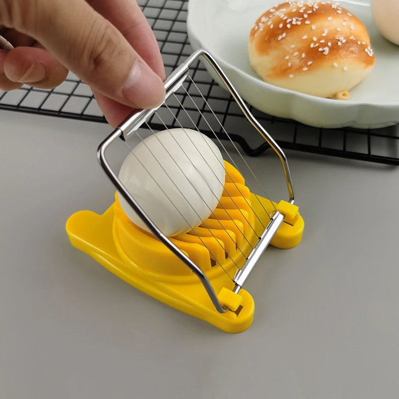 

Kitchen Accessories Egg Slicers Chopper Stainless Steel Fruit Salad Cutter Egg Tools Manual Food Processors Kitchen Tool Gadgets