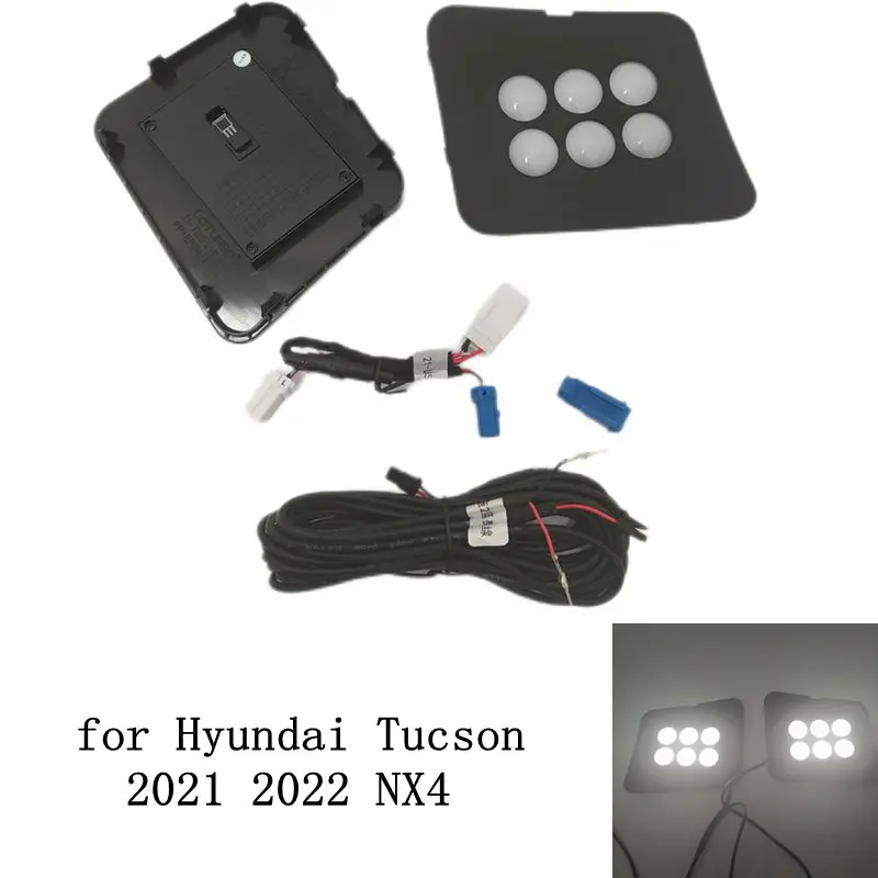 

Аксессуары для Hyundai Tucson 2021 NX4 2022, светильник ПА для багажника автомобиля, Верхняя лампа багажника, подсветка багажника, купольная лампа для ч...
