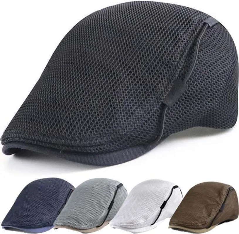 

Сетчатая Кепка, дышащая мужская кепка, Кепка с козырьком от солнца, Кепка с козырьком от солнца