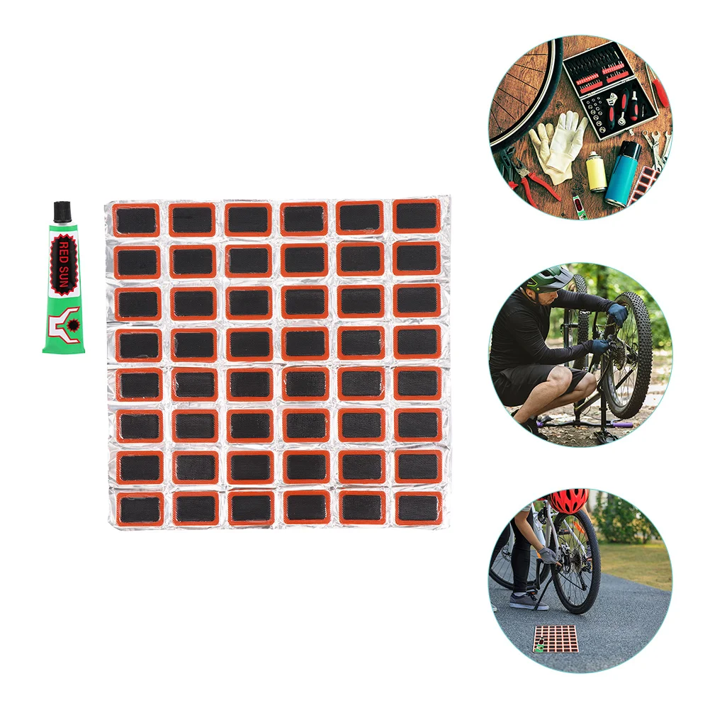 

Tirebike Repair Tube Puncture Kit Tyre Inner Cycling Adhesive Rubber Emergency