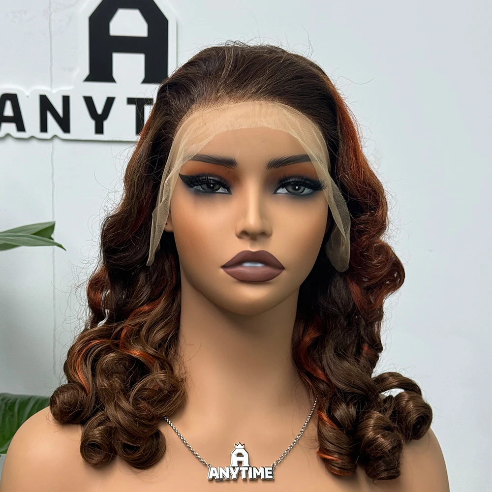 Плотность 300 100% человеческие волосы свободная волна Фуми надувные вьющиеся