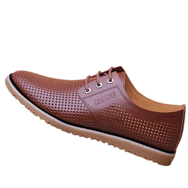

Men's Leather Shoes Four Seasons New Business Dress British Breathable Casual Shoes Korean Fashion Driving Work Men's Shoes