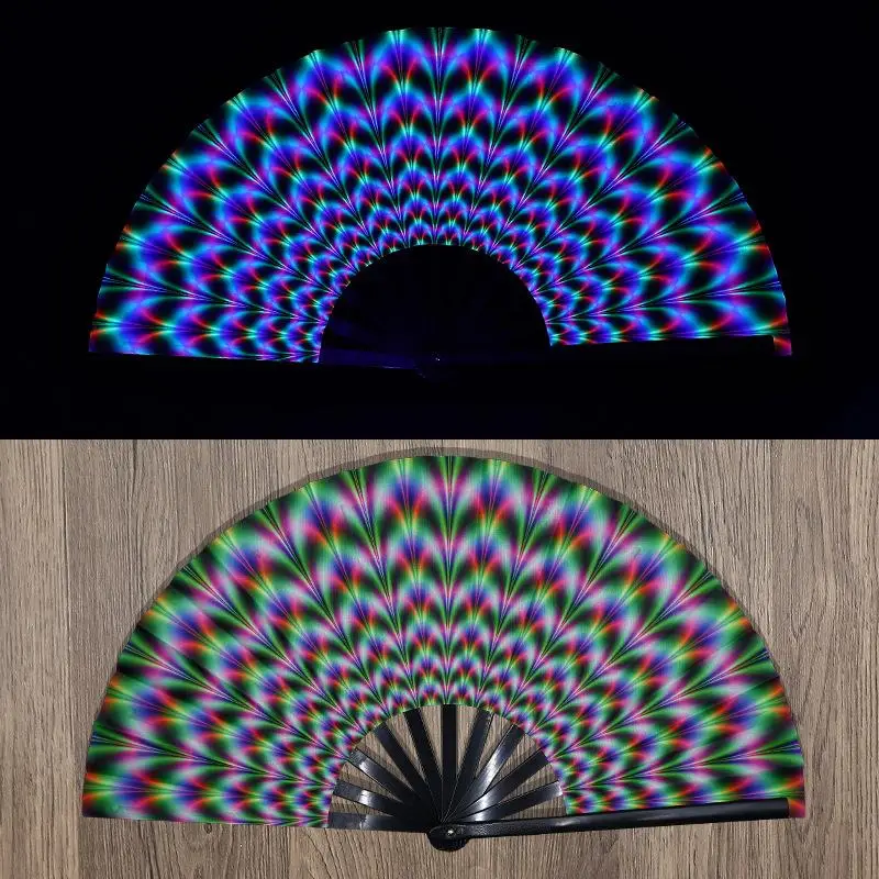 TPXCKz Флуоресцентный веер кунг-фу