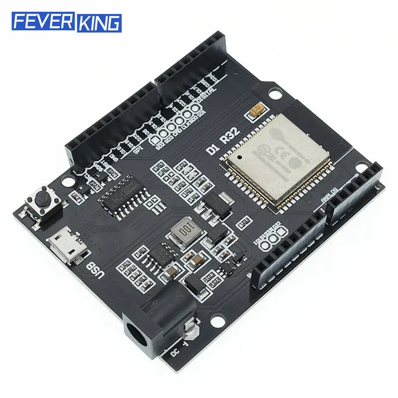 

For Wemos D1 Mini For Arduino For UNO R3 D1 R32 ESP32 WIFI Wireless Bluetooth Development Board CH340 4M Memory One