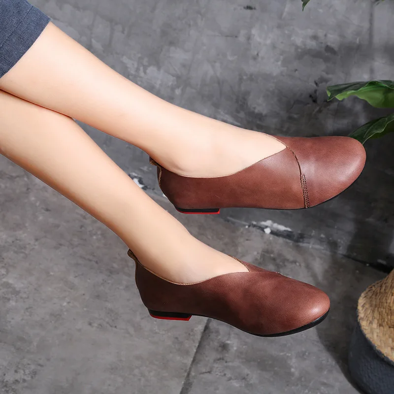 

2084-Shoes 2022 Autumn Brogue Men Wedding Shoes Men Leather Shoes Vintage Carved Formal Flat