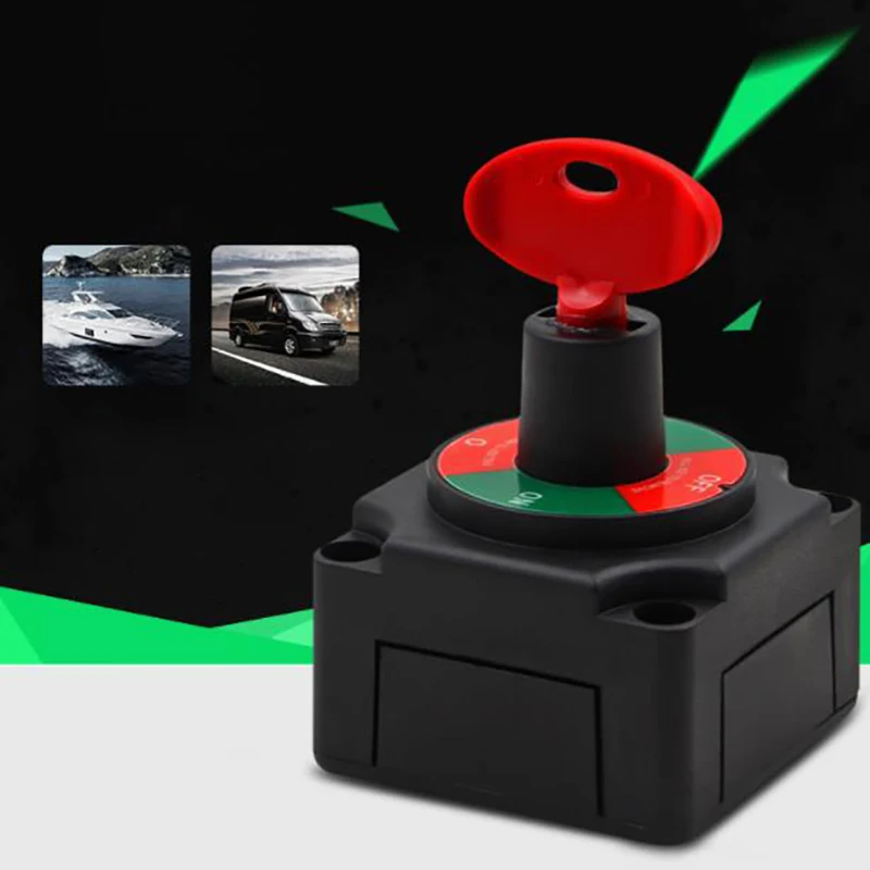 

Переключатель мощности для автомобильного аккумулятора, переключатель мощности высокого тока для яхты, RV, мотоцикла, грузовика, лодки, аксе...